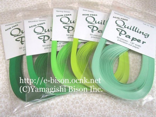 画像2: ＬＣ単色　Soft green1/8" 50枚入り (2)