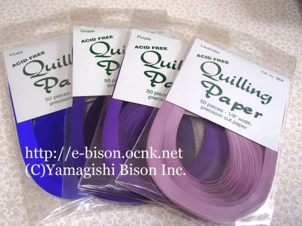 画像2: ＬＣ単色　Violet 1/8" 50枚入り (2)