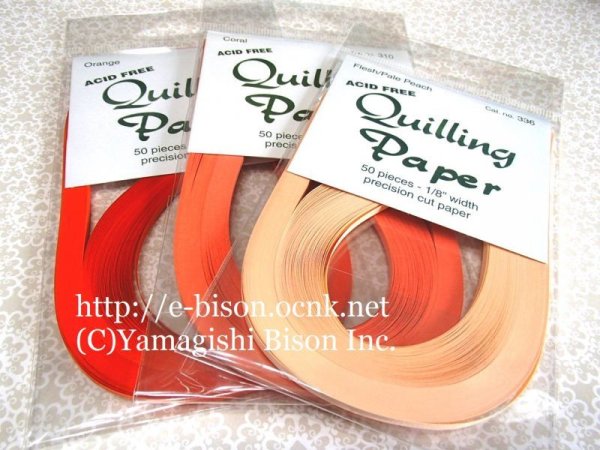 画像2: ＬＣ単色　Orange 1/8" 50枚入り (2)