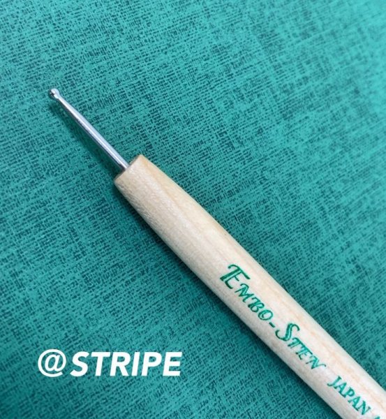 画像2: エンボスペン(木製ハンドル) (2)