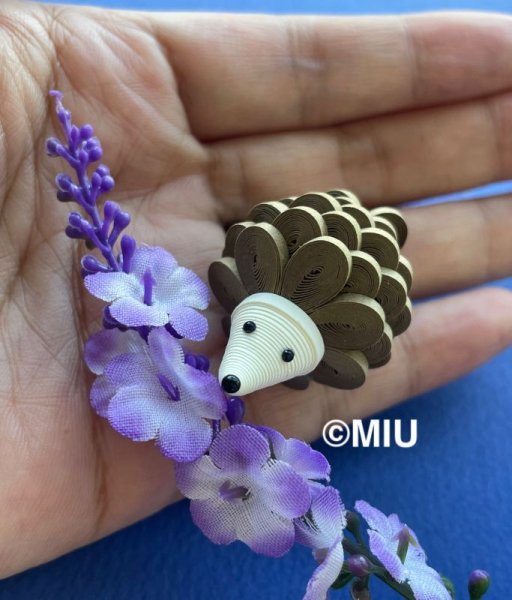 画像4: MIU 松ぼっくりハリネズミキット (4)