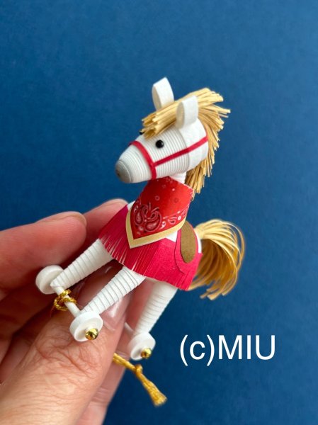 画像4: MIU 手のひらサイズの動く白馬キット (4)