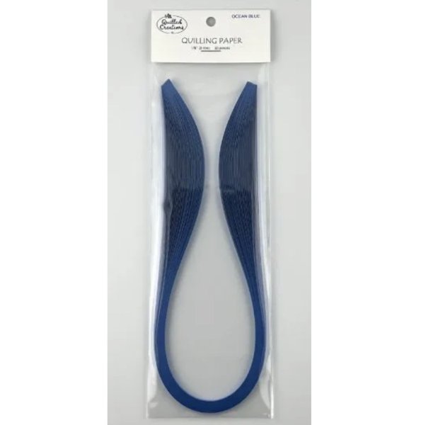 画像2: QC1/8"単色OceanBlueオーシャンブルー (2)