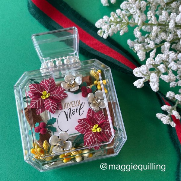 画像1: ●クリスマス香水瓶キット●なかたにもとこ (1)